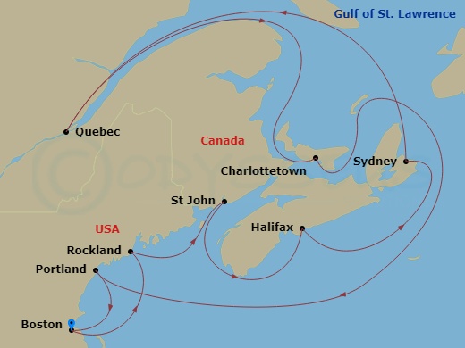 Cruise Map