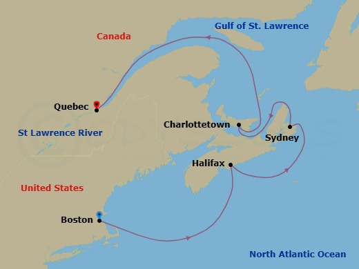 Cruise Map