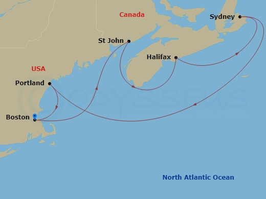 Cruise Map