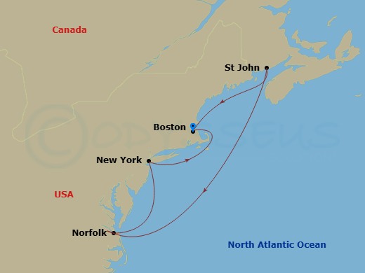 Cruise Map