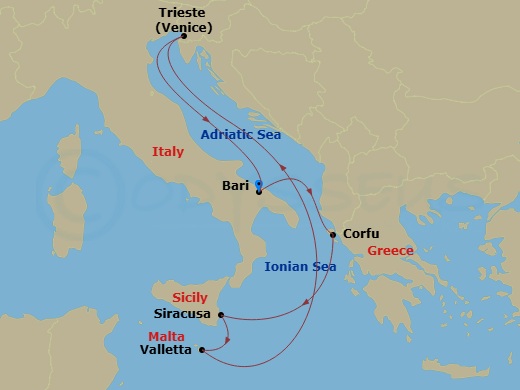Cruise Map