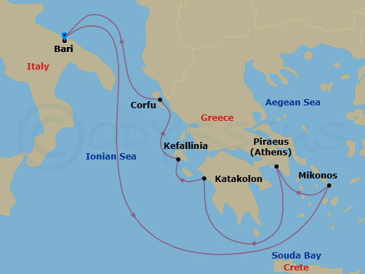 Cruise Map