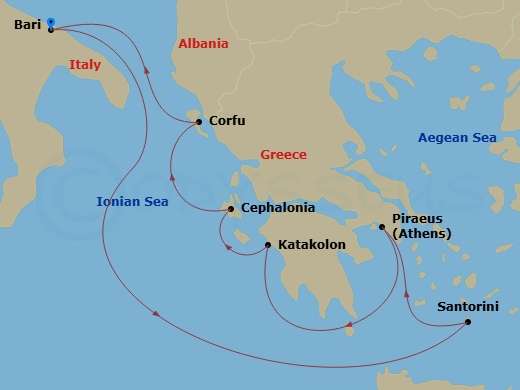 Cruise Map