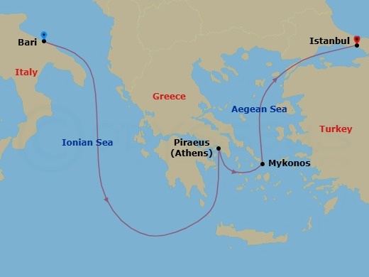Cruise Map