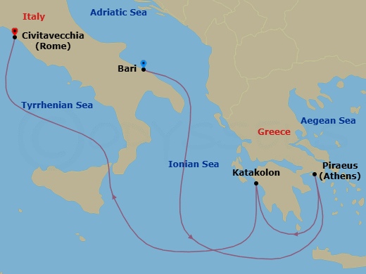 Cruise Map