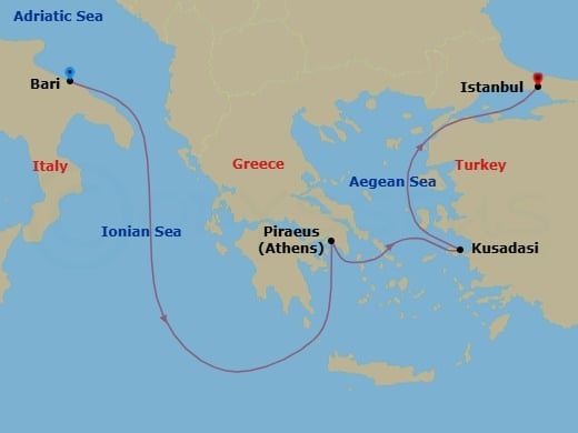 Cruise Map
