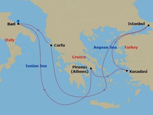 Cruise Map