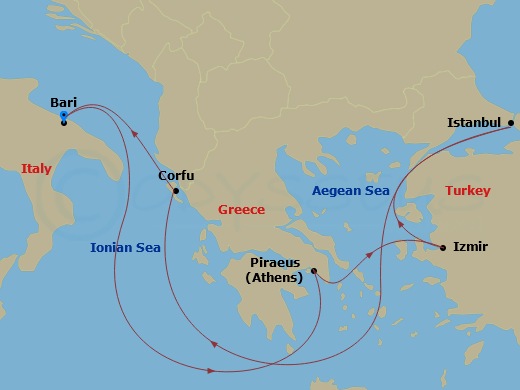 Cruise Map