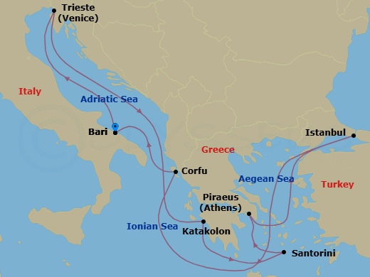 Cruise Map