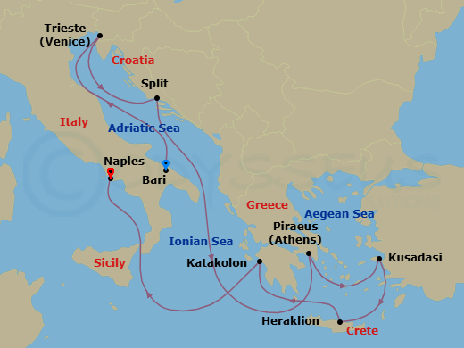 Cruise Map