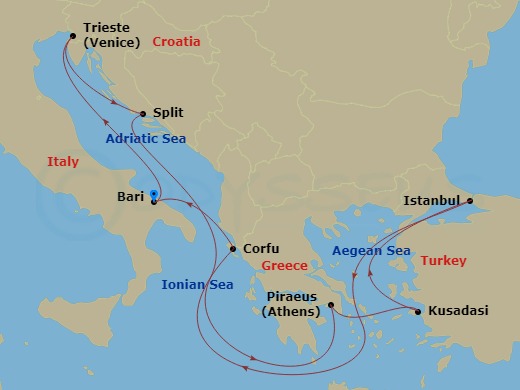 Cruise Map