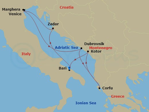 Cruise Map