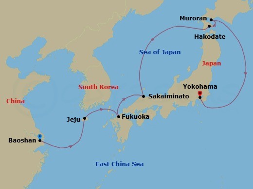 Cruise Map