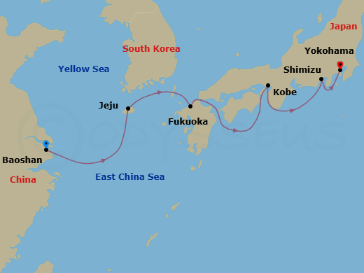 Cruise Map
