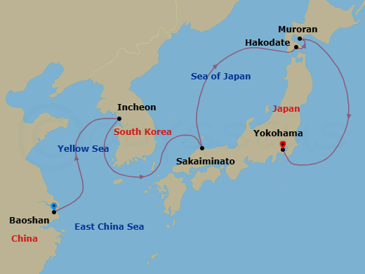 Cruise Map