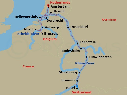 Cruise Map