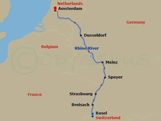 Cruise Map