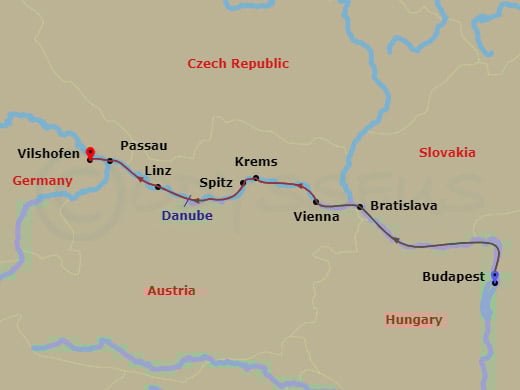 Cruise Map