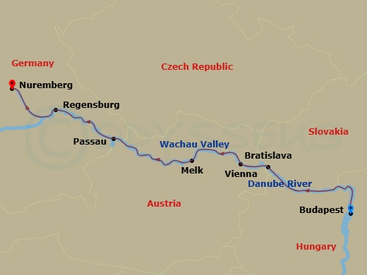 Cruise Map