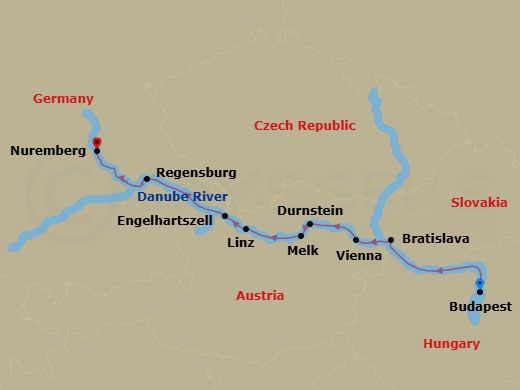 Cruise Map