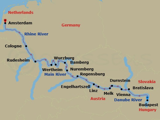 Cruise Map