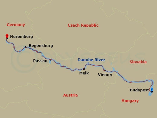 Cruise Map