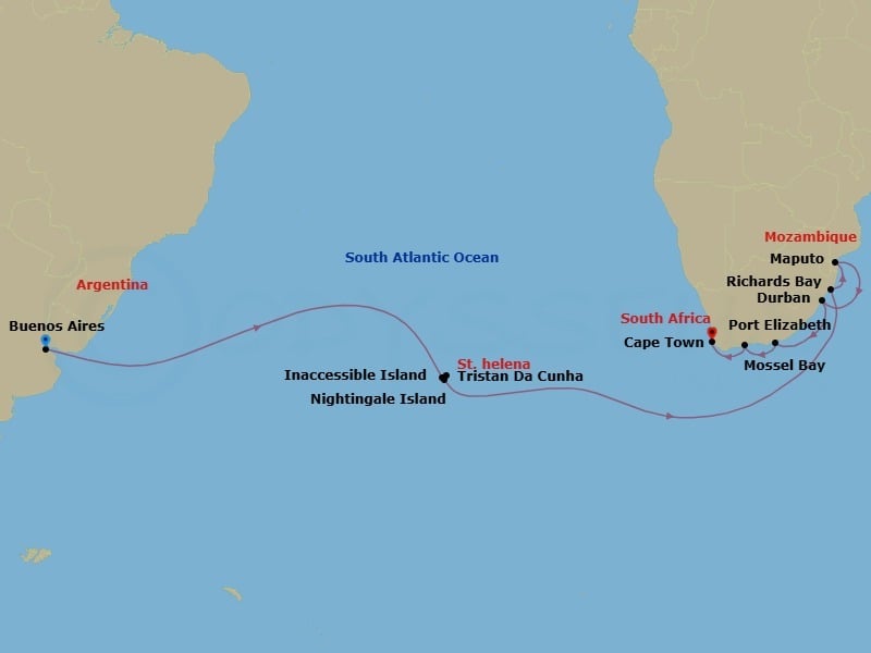 Cruise Map