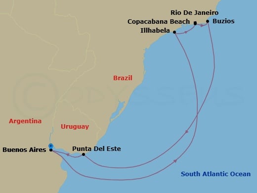 Cruise Map