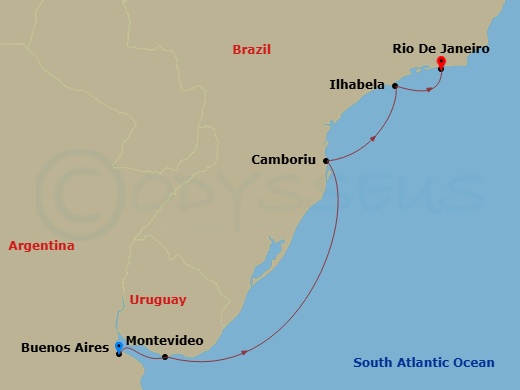 Cruise Map