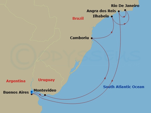Cruise Map