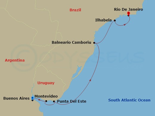 Cruise Map