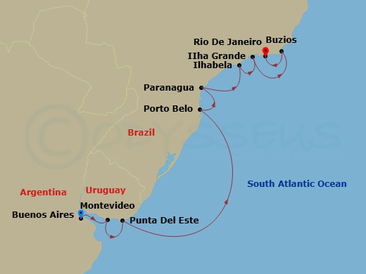 Cruise Map