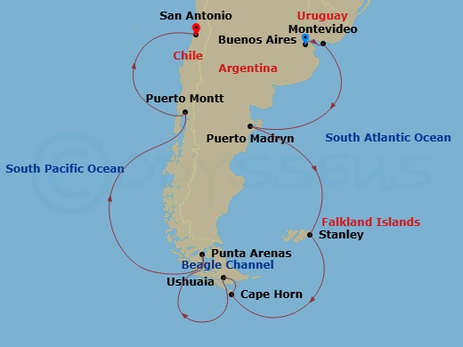 Cruise Map
