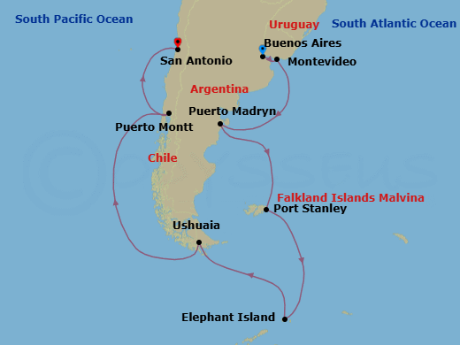 Cruise Map