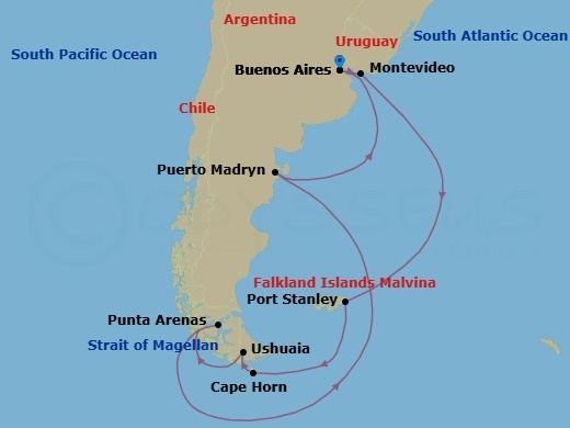 Cruise Map