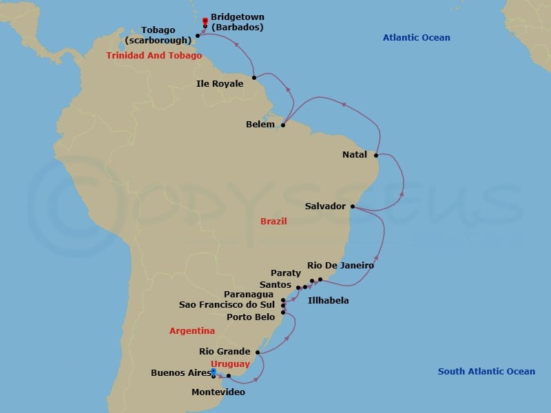 Cruise Map