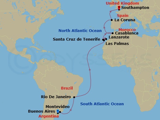 Cruise Map