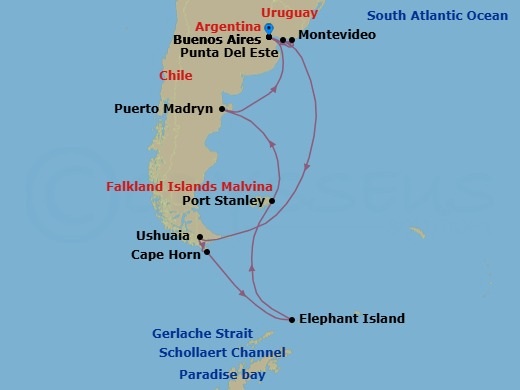 Cruise Map