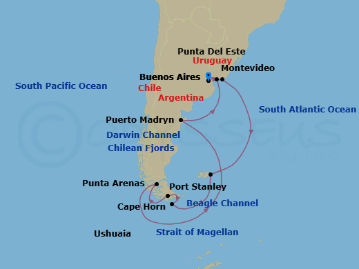 Cruise Map
