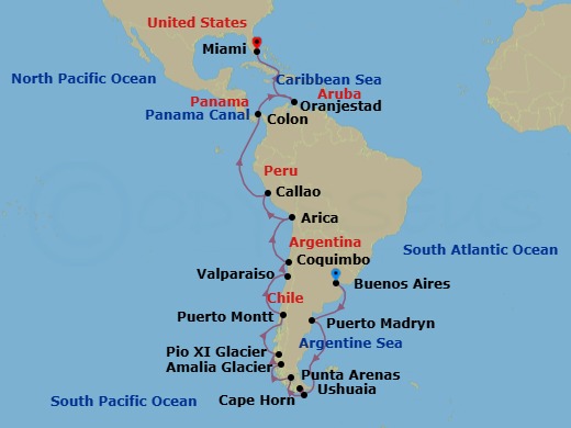 Cruise Map