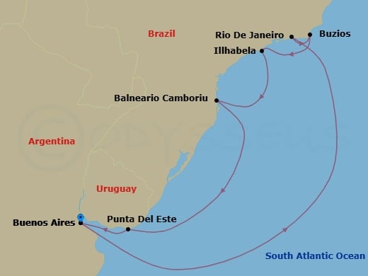 Cruise Map