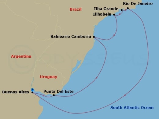 Cruise Map