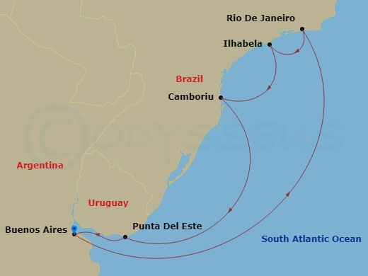 Cruise Map