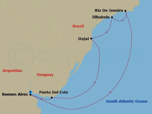 Cruise Map