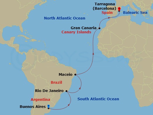 Cruise Map