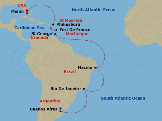 Cruise Map