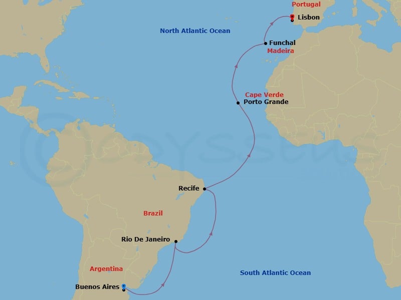 Cruise Map