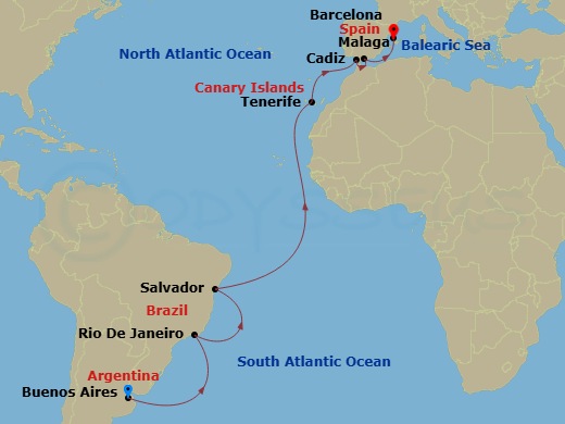 Cruise Map