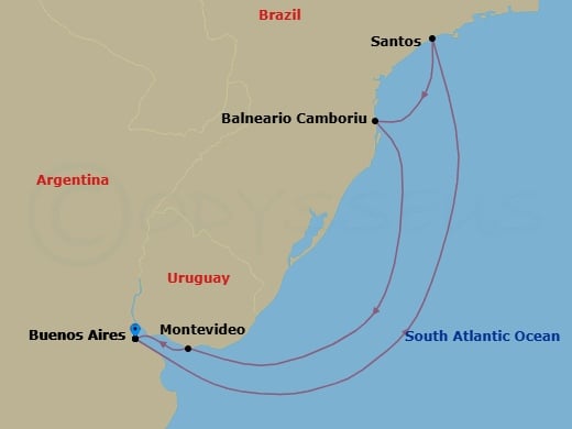 Cruise Map