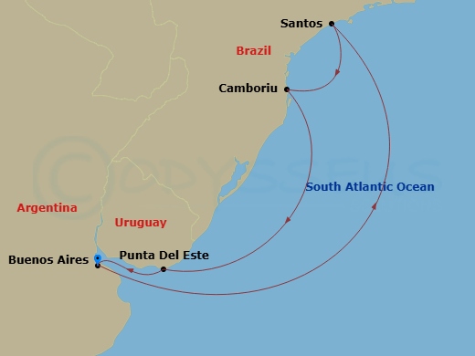 Cruise Map